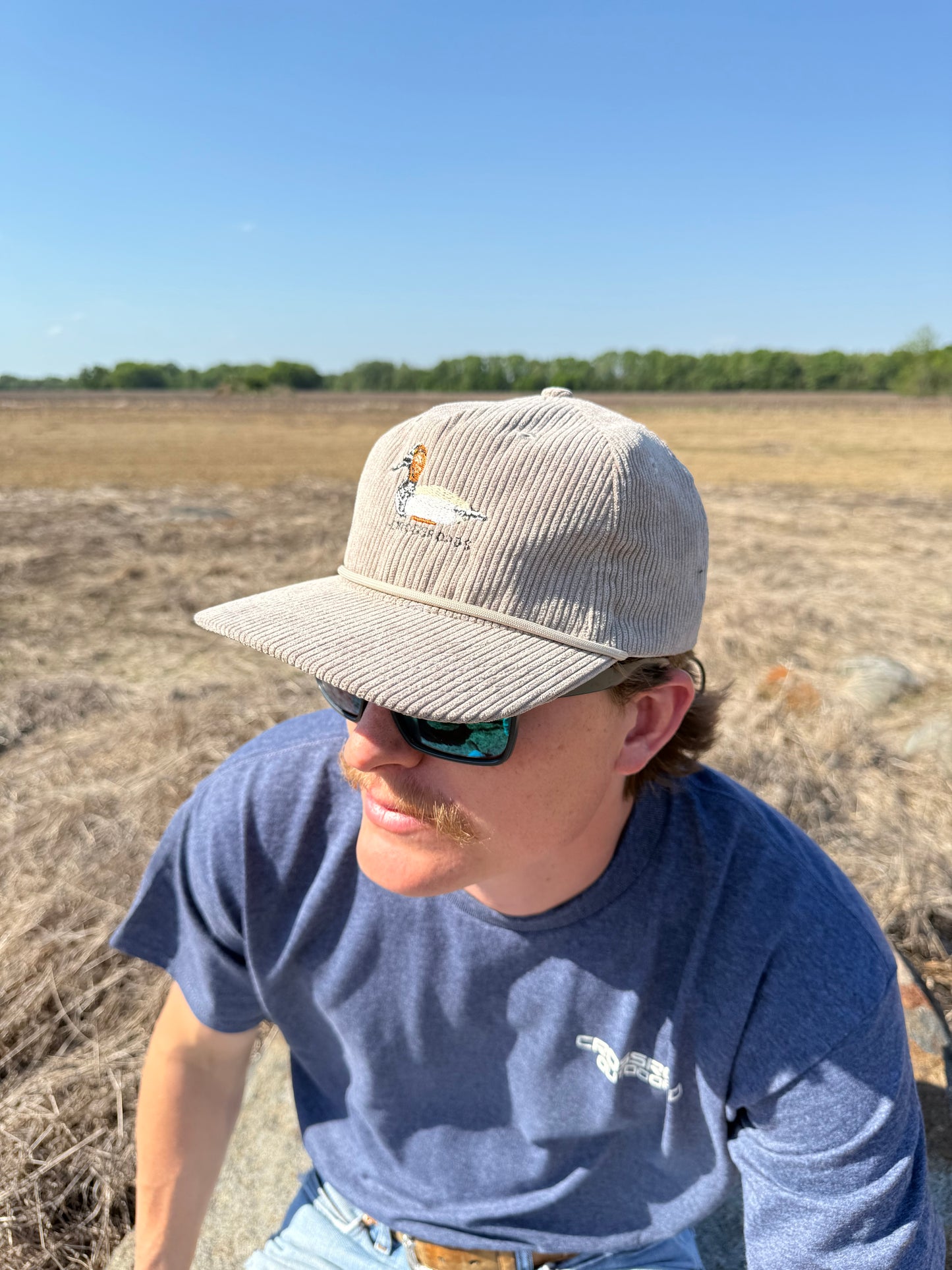 Corduroy Decoy Rope Hat