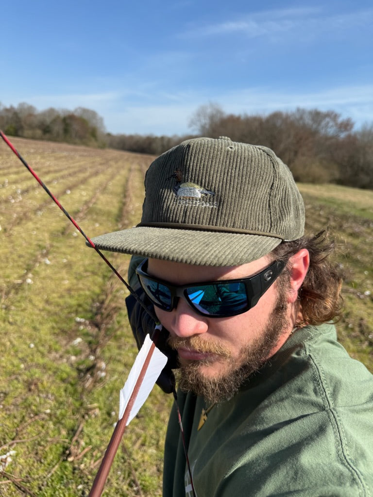 Corduroy Duck Decoy Hat