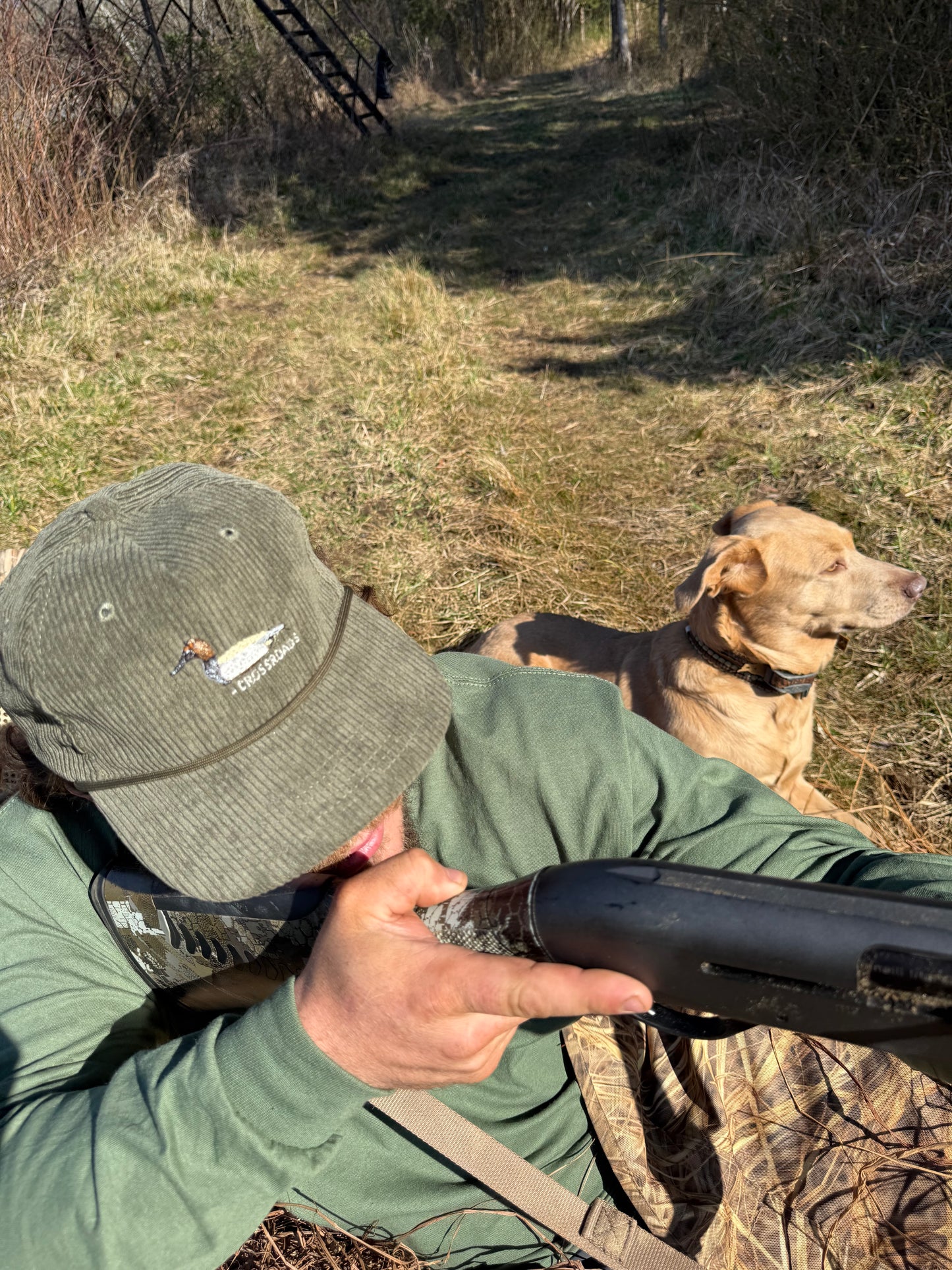 Corduroy Decoy Rope Hat